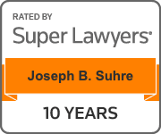 Joseph B Suhre Super Lawyers Badge
